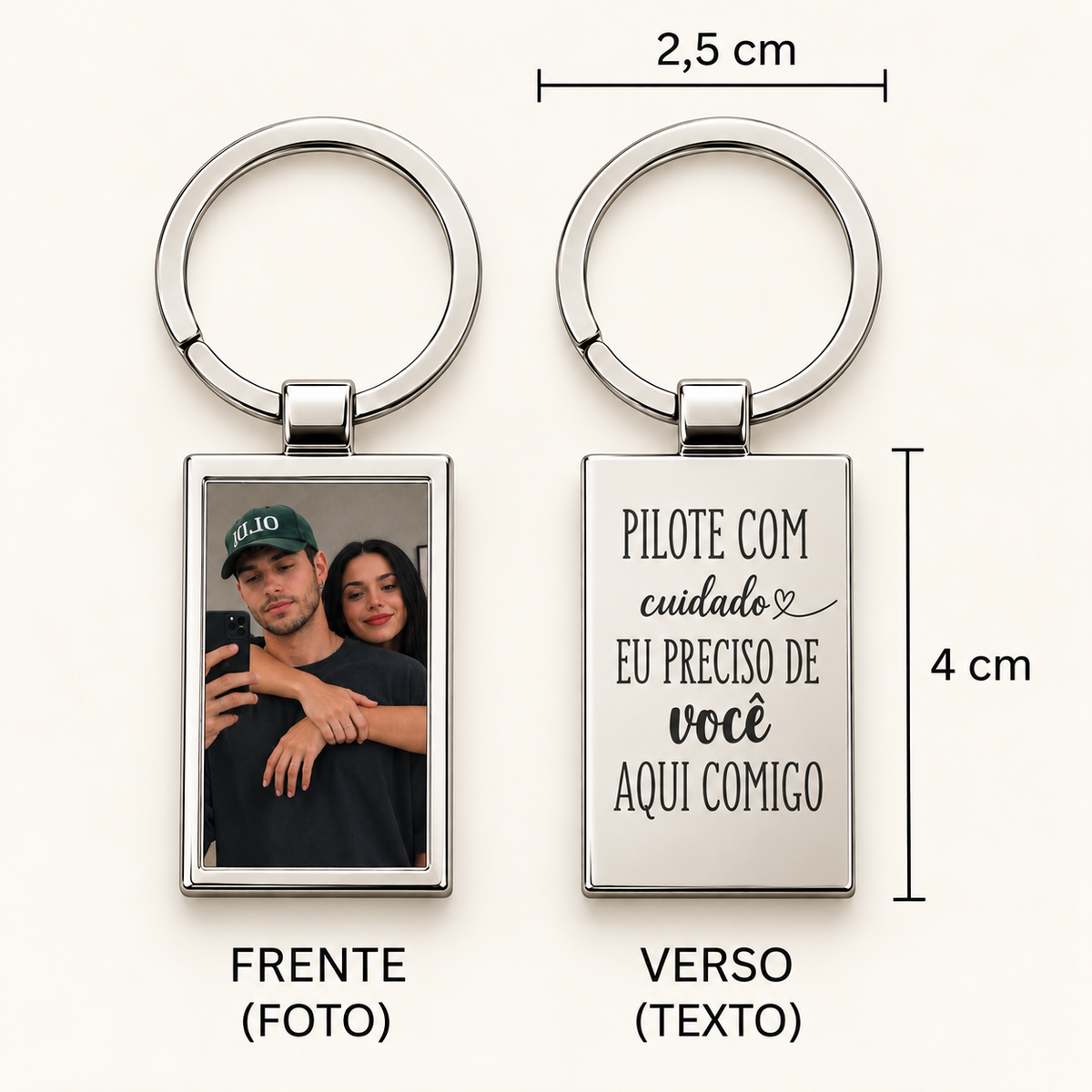Chaveiro personalizado