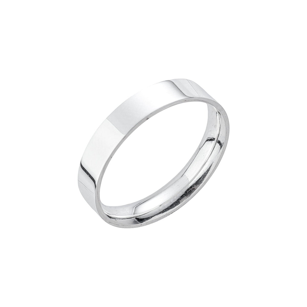 Par de Alianças de Namoro Prata 925 Lume 5 mm