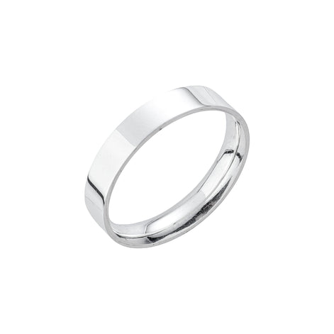 Par de Alianças de Namoro Prata 925 Lume 5 mm